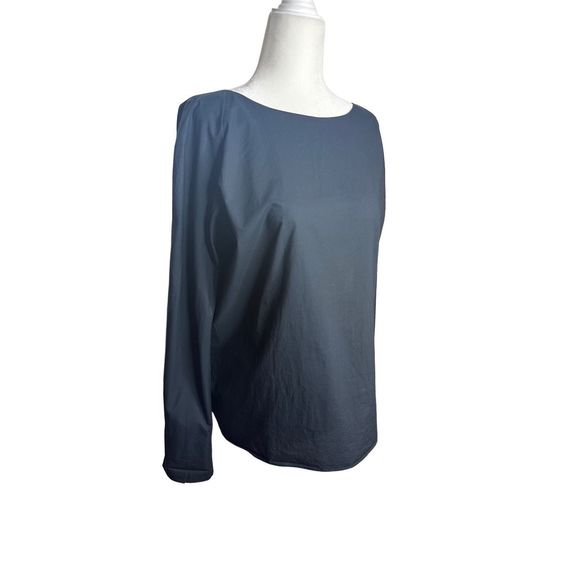 Marni Black Tie Keyhole Back Long Sleeve Blouse Top Size IT 40 US 4 Women's - Picture 1 of 7